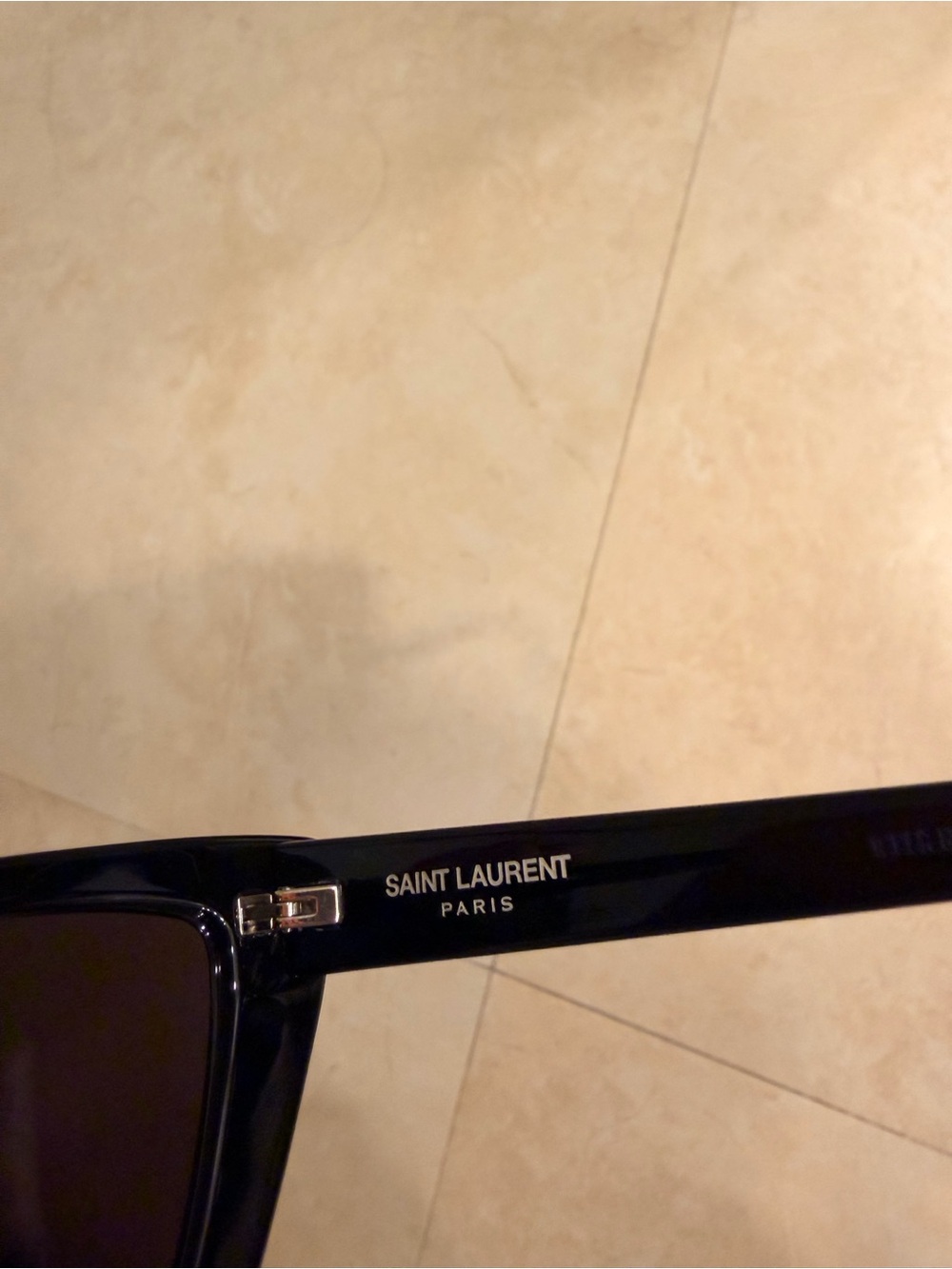 Saint Laurent Sunglasses with Leather Case - Picture 4 of 10